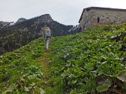 16 Passaggio ad altra baita-casera...